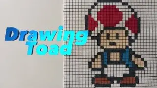 Pixel art Toad/Drawing Toad 