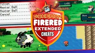 Discover FireRed Extended Cheats and take your Pokémon journey to the next level! 🚀 #pokemon