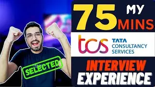 MY TCS INTERVIEW EXPERIENCE LATEST TCS NINJA DIGITAL INTERVIEW EXPERIENCE |TCS INTERVIEW FOR FRESHER