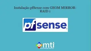 pfSense - Instalação com GEOM MIRROR - RAID1 | REBUILD ARRAY #06