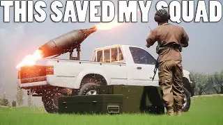 REQUESTING DANGER CLOSE ROCKET ARTILLERY - Squad Middle East Escalation Mod Gameplay