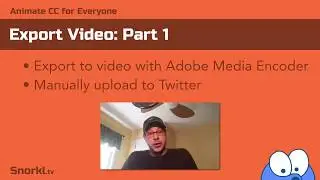 Export Animate CC Animation to Video