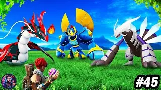 FINALLY I GOT THE GOD TYPE POKEMON BOSS 🔥 KNOCKLEM VS XENOGARD VS JORMUNTIDE  #45 • RJB GAMERZ