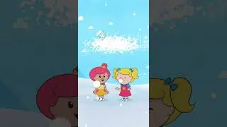 Snow Is Falling | Mother Goose Club Cartoons 