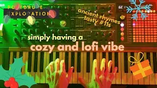 Playing some Christmas classics on the PolyBrute