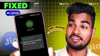 Jio Join App Not Working - Jio Join App Internal error Problem !!