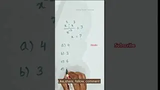 find x maths question #maths #shortfeed #maths #MathTutor