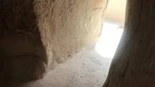 Ürgüp Açık Hava Müzesi geçitler ve odalardan vadi manzarasına çıkış