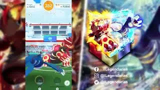 Primal Groudon Raid w/Water Type Counters (No Weather Boost)