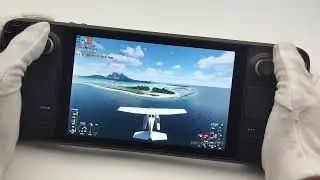 Steam Deck Gameplay - Microsoft Flight Simulator - Windows 10