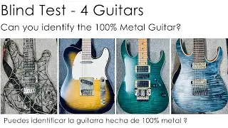 Blind Test Olmos Juanita 100% Metal vs Fender, Ibanez, Mayones