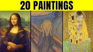 20 Famous Paintings That Have Shaped Art History | Iconic masterpieces