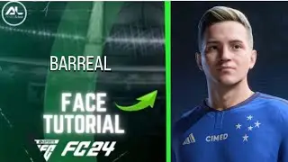 EAFC 24 - BARREAL Face + Stats (Tutorial)
