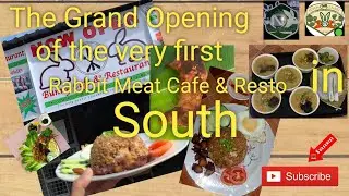 Very First Rabbit meat cafe & resto in the philippines..