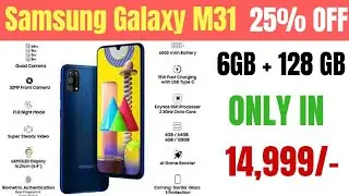 🔴SALE| Samsung Galaxy M31(6GB + 128GB) 25% Off|| Best Amazon Sale| Buy Now