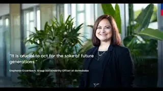dormakaba's Sustainability Report 2023/24 - Interview with Stephanie Ossenbach