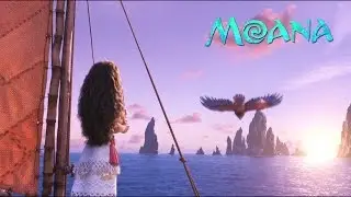 🌊 Moana - Logo Te Pate [Audio Version with Movie Scene + Lyrics (with English translation)] HD
