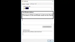 SSL certificate not trusted, even after importing CA cert to trusted root store in Windows machine