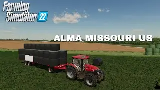 Alma Dairy Farm | Epic Farm Day: How We Collected A lot Of Silage Bales! | Harvesting Canola | FS22