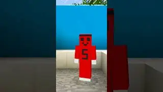 Minecraft'ta Utangaç Samet !! #shorts