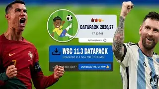THE NEW WSC VERSION 11.3 IS OUT WITH DATAPACK, INFINITE MONEY, NO BUGS, AND UPDATED!