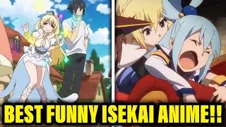 Ranking The FUNNIEST Isekai Anime!
