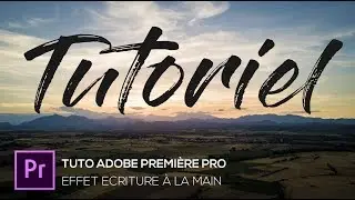 TUTO - COMMENT FAIRE EFFET ECRITURE À LA MAIN ✍️