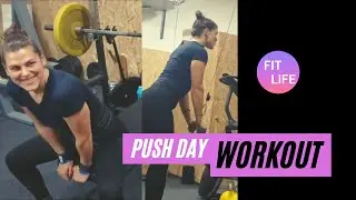 PERFECT PUSH DAY|| Chest, shoulders, triceps||