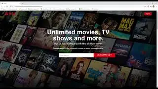 Final project recreating the Netflix landing page.