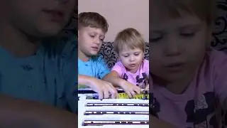 Обзор Железной Дороги 🚞 - Супер Влог От Игорька 🥰 #видеодлядетей #детскийвлог #длядетей #игры