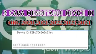 3 ORG-APPARAAT-ID 2020-2024 BEKIJKEN | APPARAAT-ID EN VIP-CODE