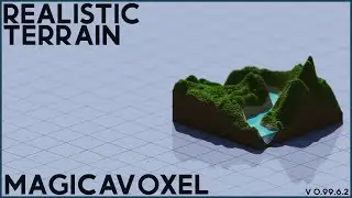 MagicaVoxel Tutorials EP4: Complete Guide on High Resolution Terrain in MagicaVoxel