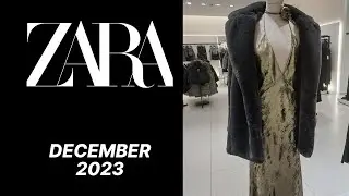 ZARA New Women Collection December 2023. Outfits for Christmas and Holidays. Looks for Magic Night✨