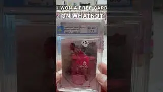 Mail Day: I spend $0 on Whatnot and I Won This Micheal Jordan Card for Free