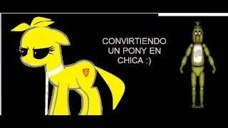 chica en version pony (paint) - Pinkie pie lovely
