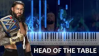 Roman Reigns - Head of the Table (Entrance Theme Song) / Piano Ballads