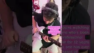 POV: you’re watching  a professional guitarist of 12 years that no one has ever heard of #guitar