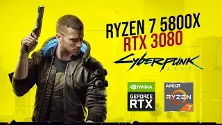 Cyberpunk 2077 RTX 3080 Ryzen 7 5800x benchmark ultra settings 1440p