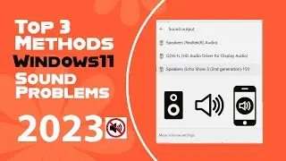 Fix Sound problems in Windows 11. #microsoft #nosoundvideo #windows11 #2023 #new