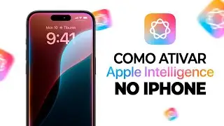 Como ATIVAR a APPLE INTELLIGENCE no IPHONE!  IOS 18.1