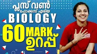 🔥Plus One Biology Focus Area🔥 | Important Questions and Topics for Model Exam |Plus One Exam2021