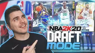 The TALLEST Players Draft! NBA 2K20 MyTeam Draft Mode