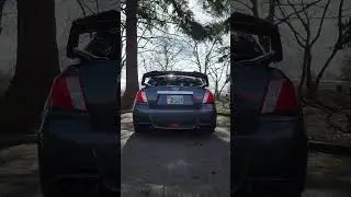 2011 Subaru Impreza WRX STI, HKS equal length header, catless downpipe, Perrin catback exhaust.