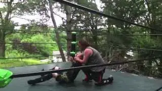 MXW Backyard Wrestling Daniel Rayne VS Keith Wylde