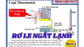 AC #14. Rơle ngắt lạnh (Thermostat) @KENHKIENTHUCOTO