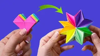 Paper toy antistress transformer | DIY crafts easy