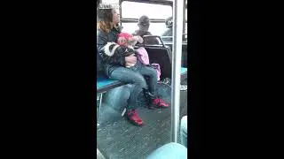 This Woman Is Reckless Throws Her Baby During Bus