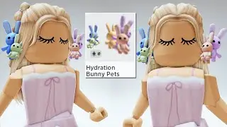 GET THESE FREE BUNNY PETS SHOULDER ITEM NOW 🤗 ROBLOX
