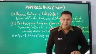Patrolling-ncc/army,by captain Dr.Arun shairya.