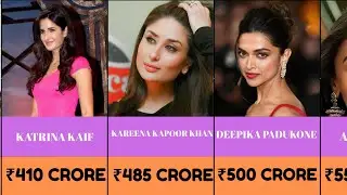Richest Indian Actresses 2026 😱 | Net Worth Comparison